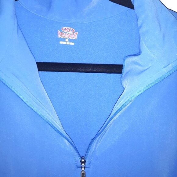 Marker Blue Half Zip Sweater Size XL - Picture 2 of 3